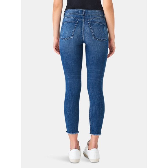 DL1961 Womens Florence Skinny Mid Rise Crop Instasculpt Jeans Stranded size 26 - Picture 3 of 15